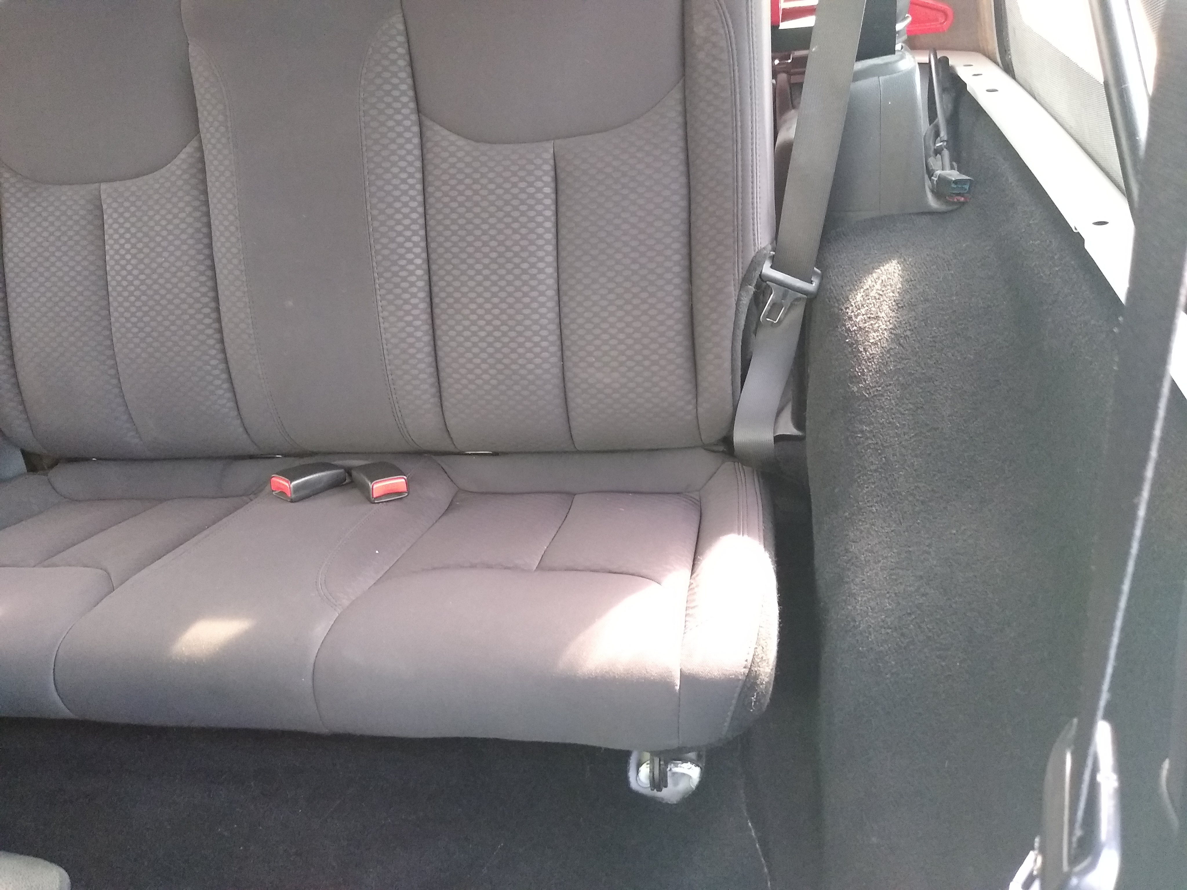 Rear Seat Clean