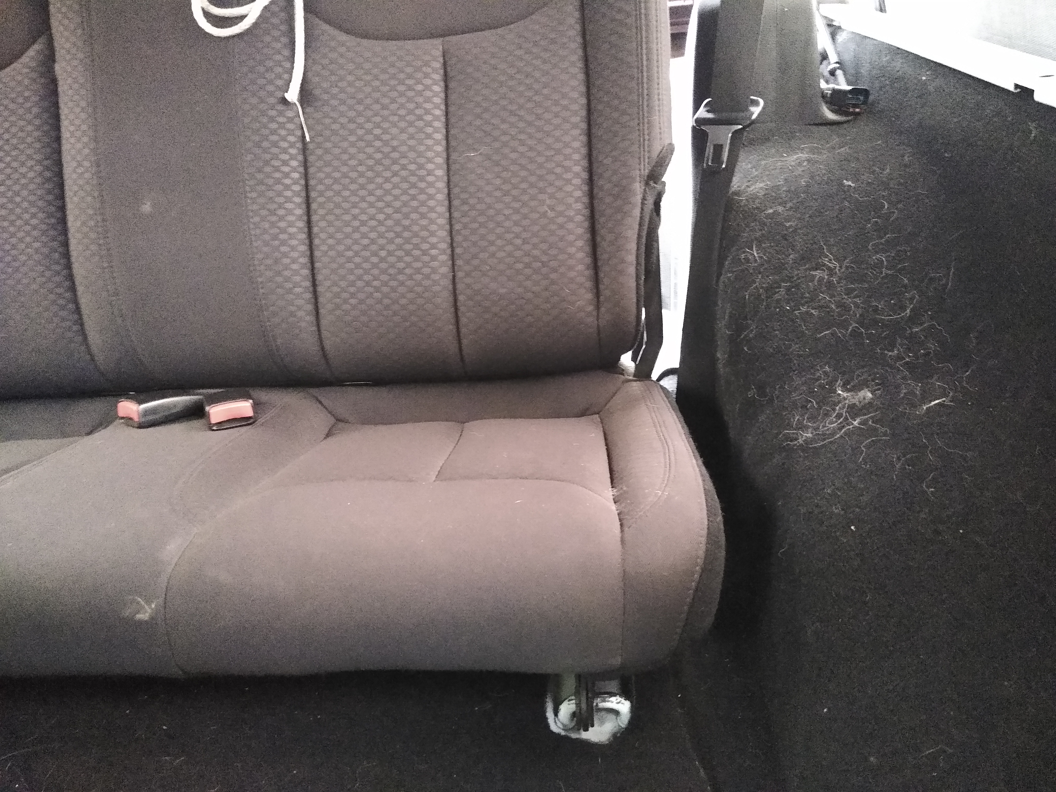 Rear Seat Dirty
